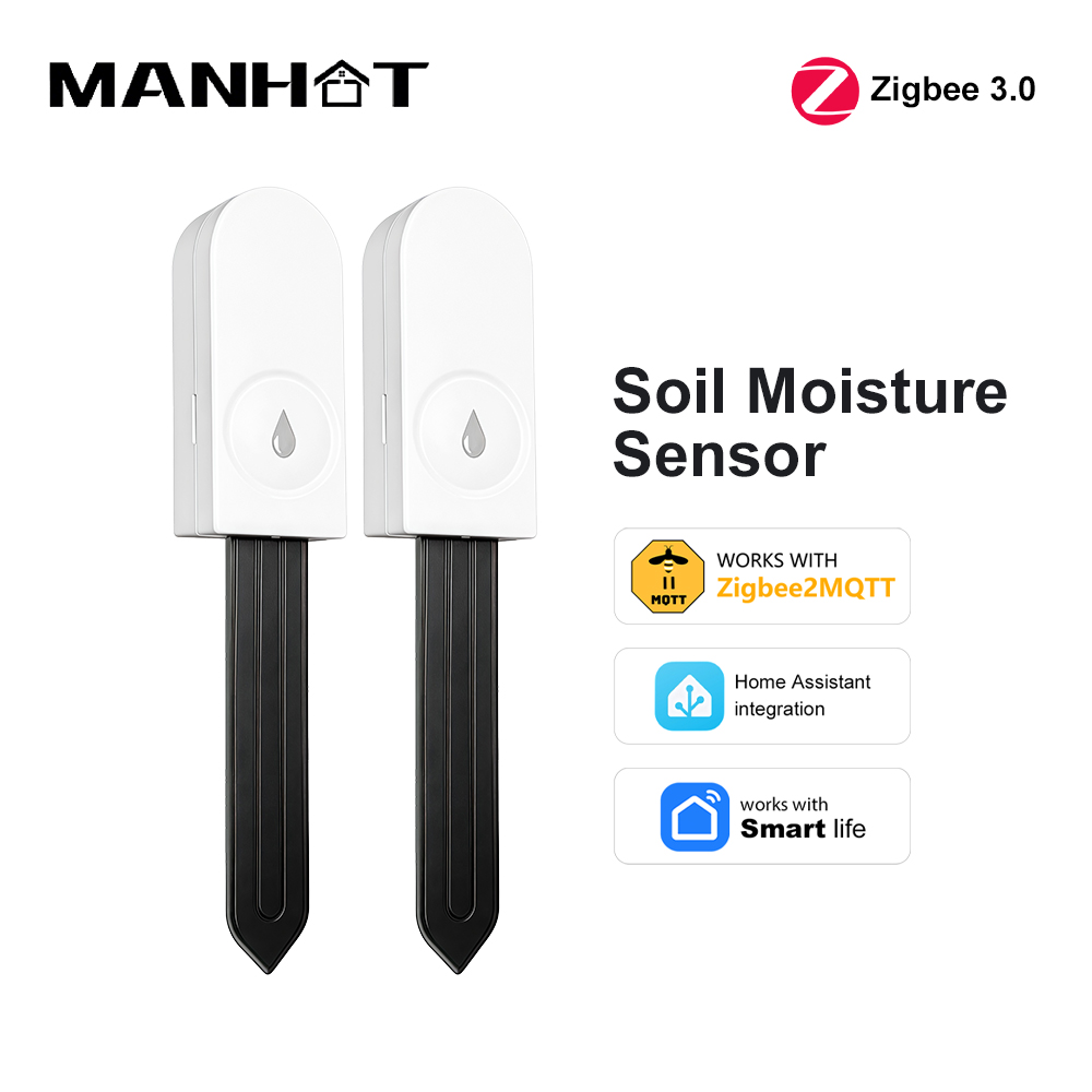 Smart Soil Sensor - Zigbee 3.0 Soil Moisture Sensor Temperature