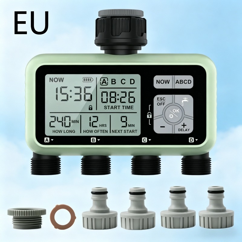 Smart Garden Auk - Digital Garden Watering Timer 4 Outlets