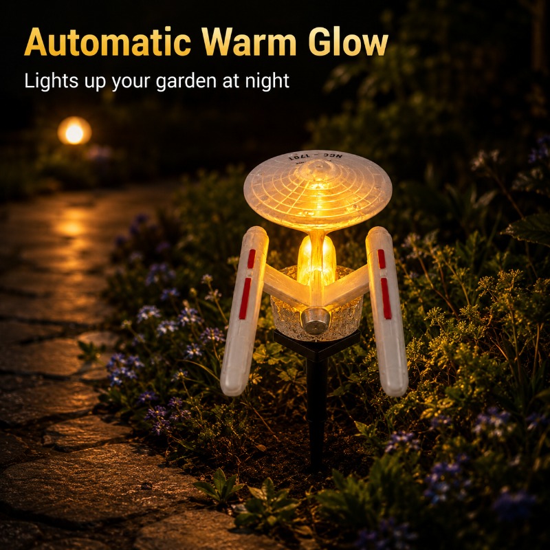 Star Trek USS Enterprise Solar - đánh giá và giá Smart Garden Spotlights