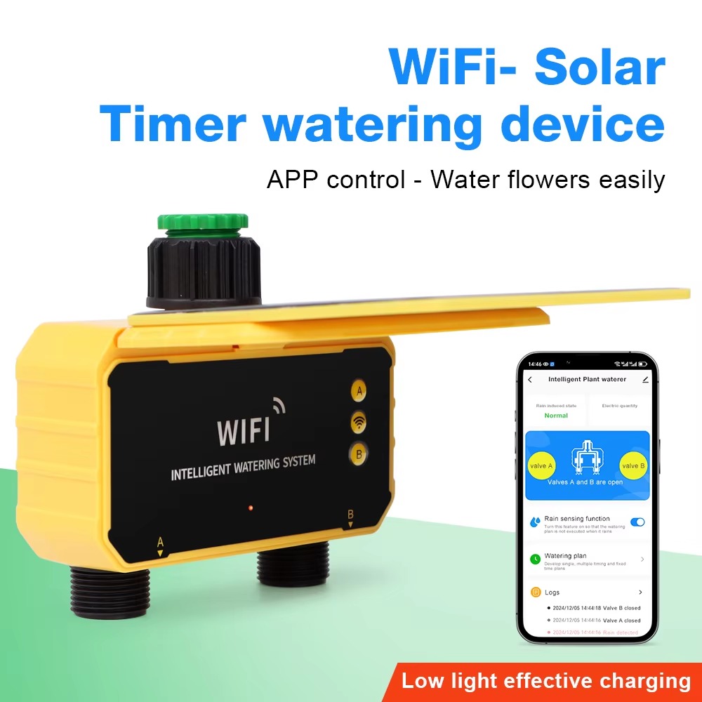 1/2 Outlets WIFI Solar Irrigat - đánh giá và giá Smart Garden Accessories