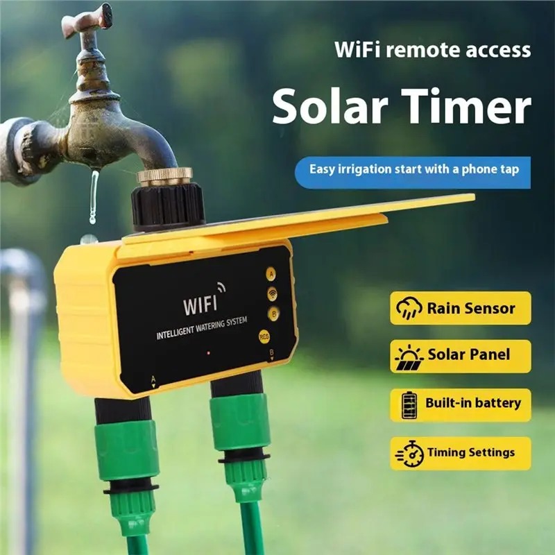 1/2 Outlets WIFI Solar Irrigat - đánh giá và giá Smart Garden Accessories