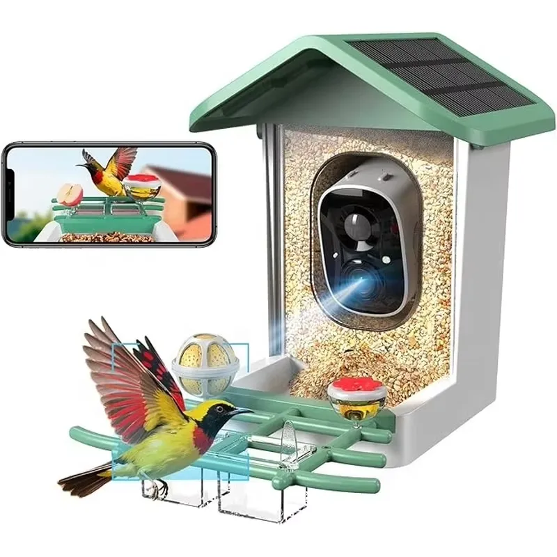 Smart AI Bird Feeder with Bird - đánh giá và giá Smart Garden Ai