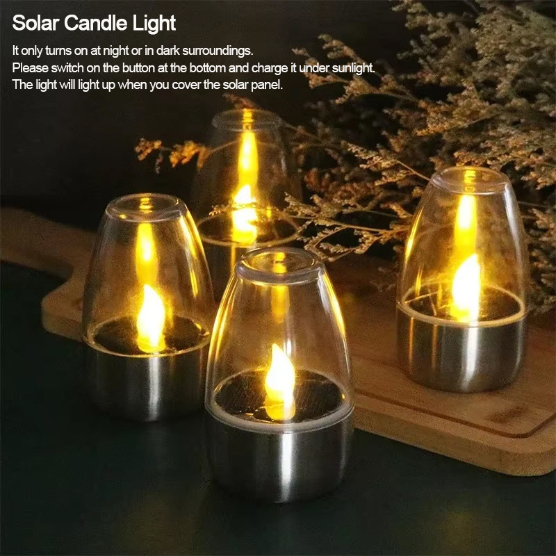 LED Solar Candles Light Flamel - đánh giá và giá Smart Garden Spotlights