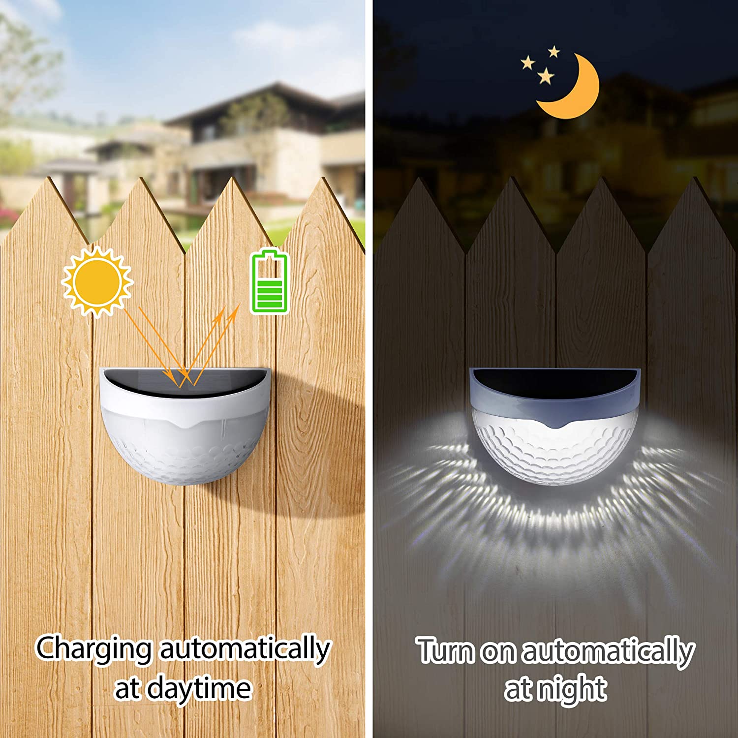 LED Solar Light Outdoor Wall L - đánh giá và giá Smart Garden Spotlights