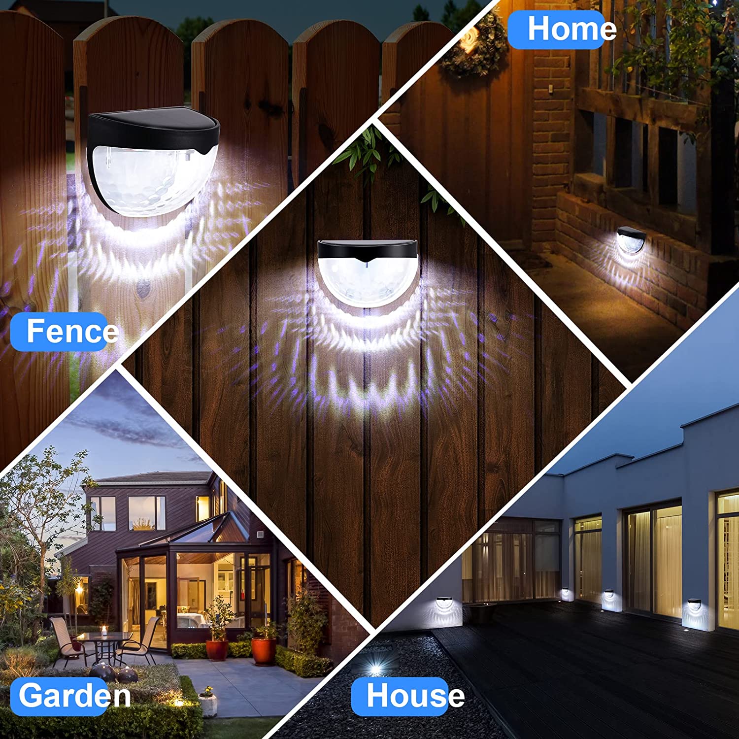 LED Solar Light Outdoor Wall L - đánh giá và giá Smart Garden Spotlights
