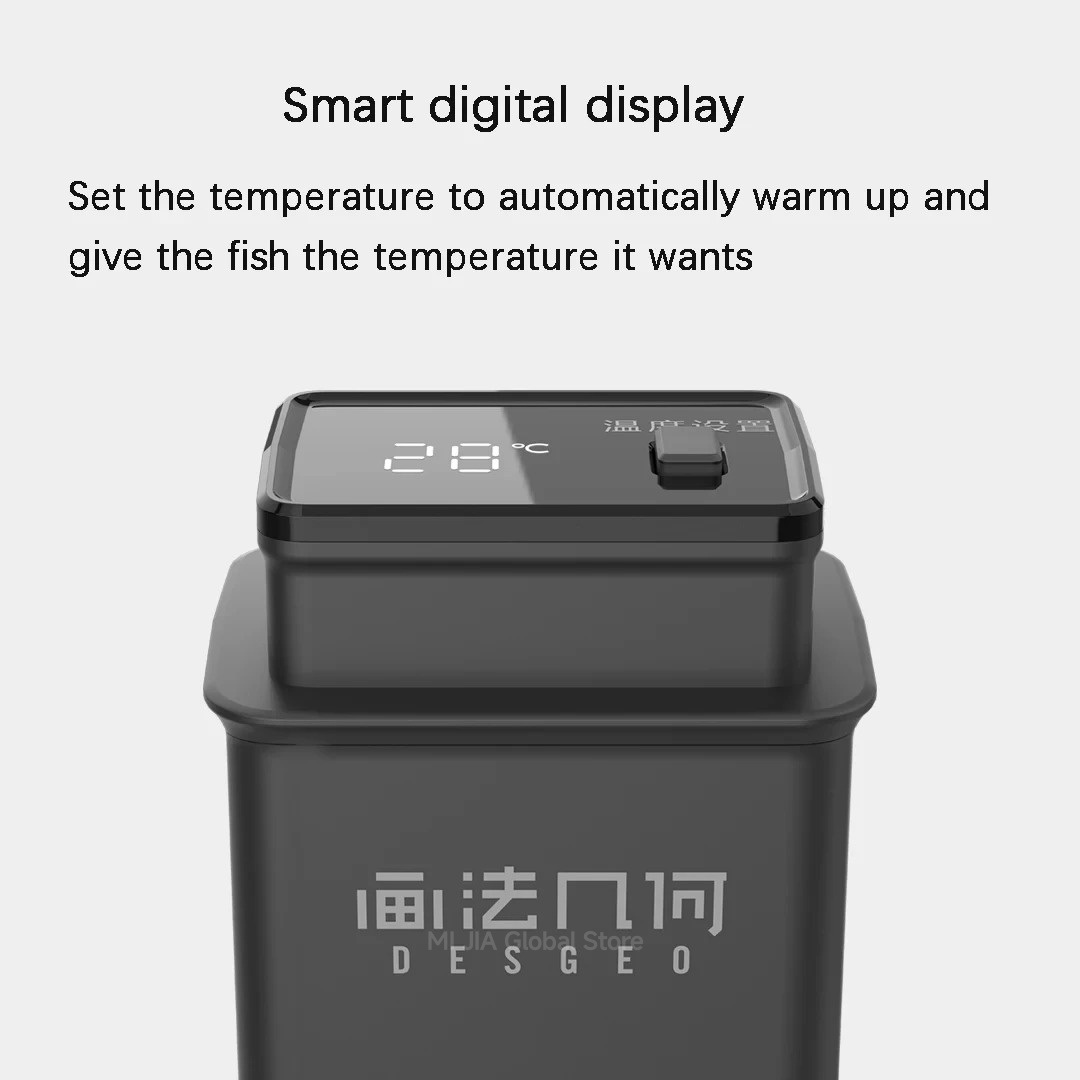 DESGEO 50W Smart Aquarium Heat - đánh giá và giá Smart Garden Xiaomi