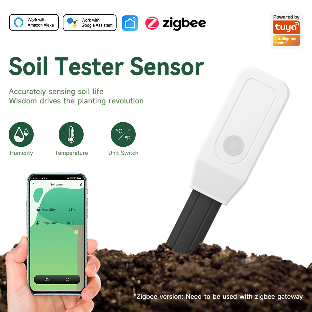 Smart Soil Tester Sensor, Zigb - đánh giá và giá Smart Soil Sensor