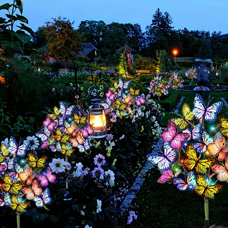 Solar LED Butterfly Garden Lig - đánh giá và giá Smart Garden Spotlights