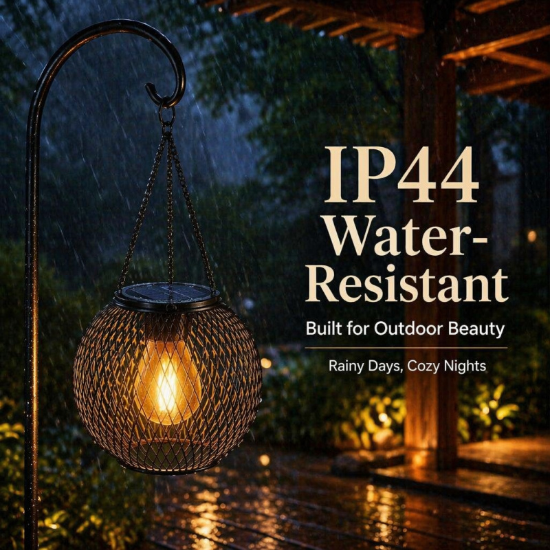 Solar Powered LED Hanging Floo - đánh giá và giá Smart Garden Spotlights