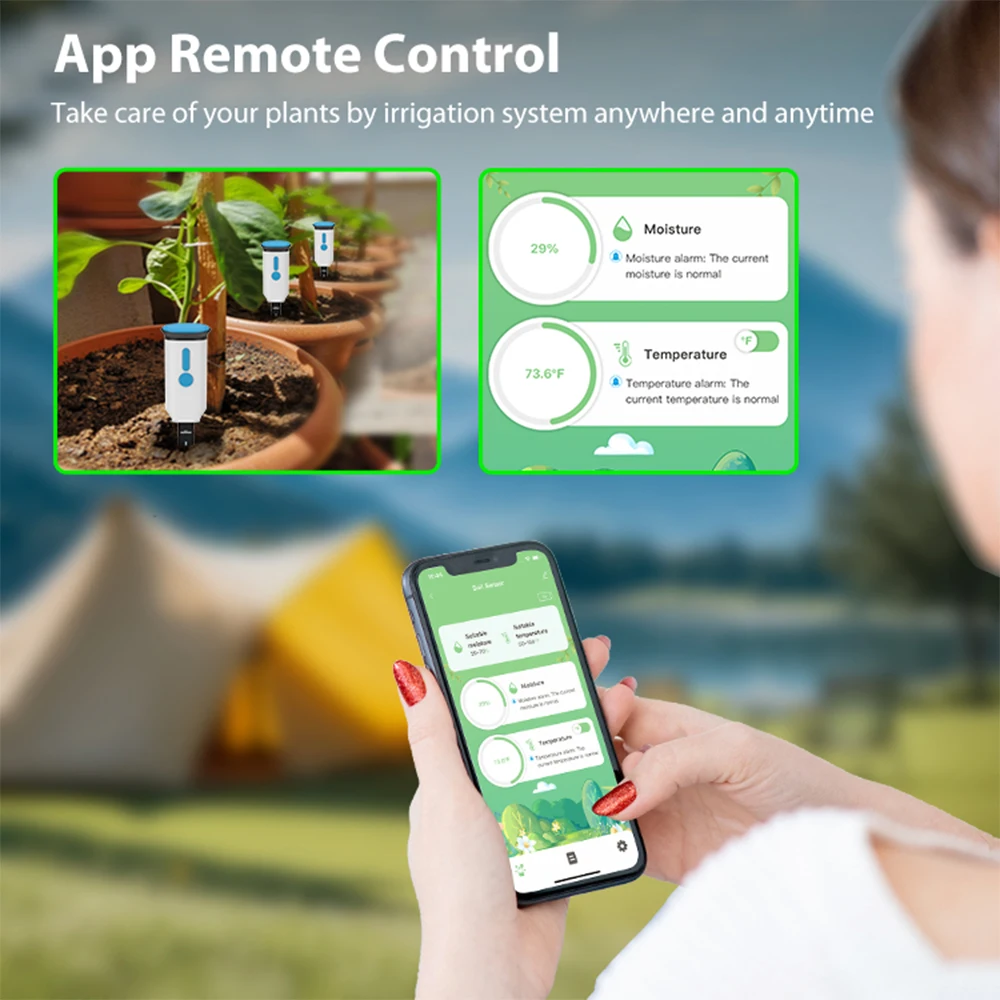 Haozee Tuya Smart WiFi Soil Mo - đánh giá và giá Smart Soil Sensor