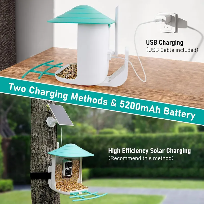 Smart Bird Feeder Camera with  - đánh giá và giá Smart Garden Ai