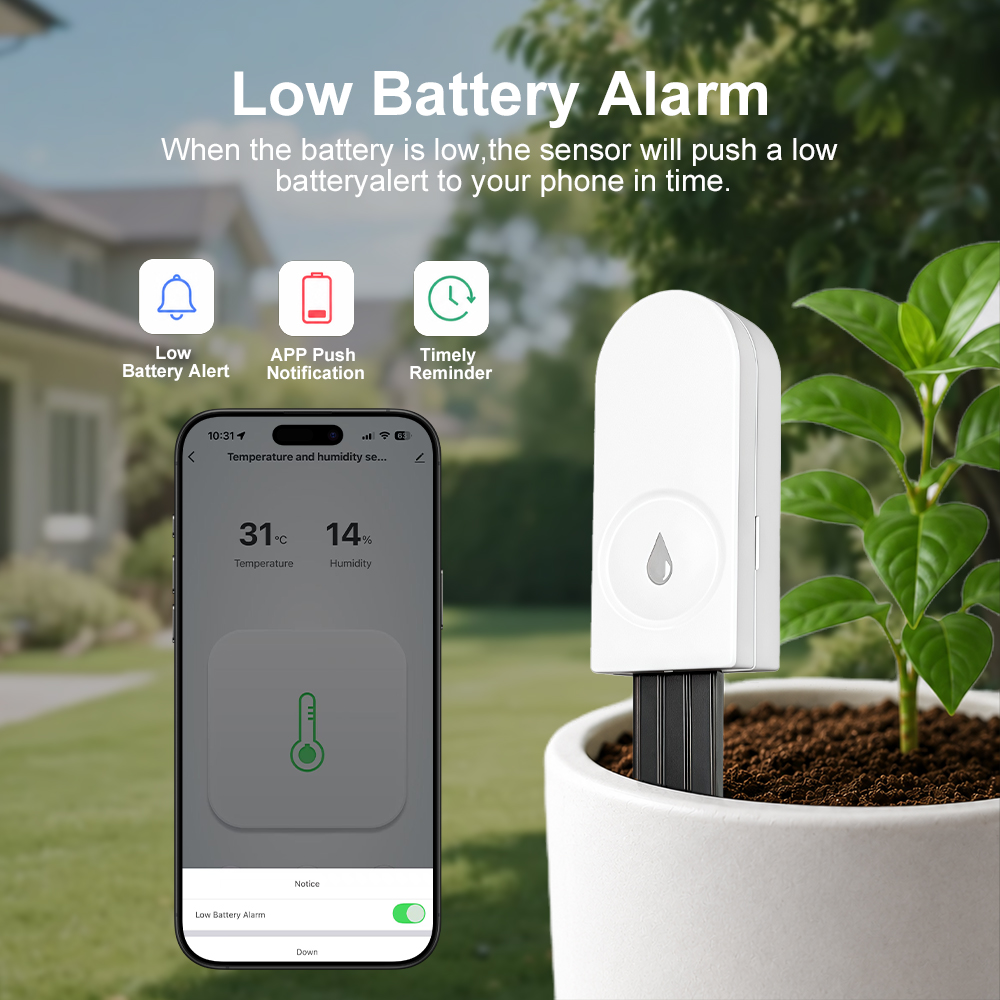 Zigbee 3.0 Soil Moisture Senso - đánh giá và giá Smart Soil Sensor