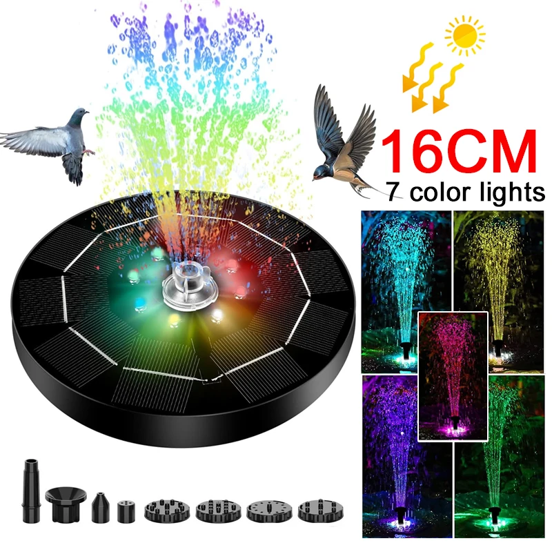 Fountain Light 7 Colors LED Li - đánh giá và giá Smart Garden Spotlights