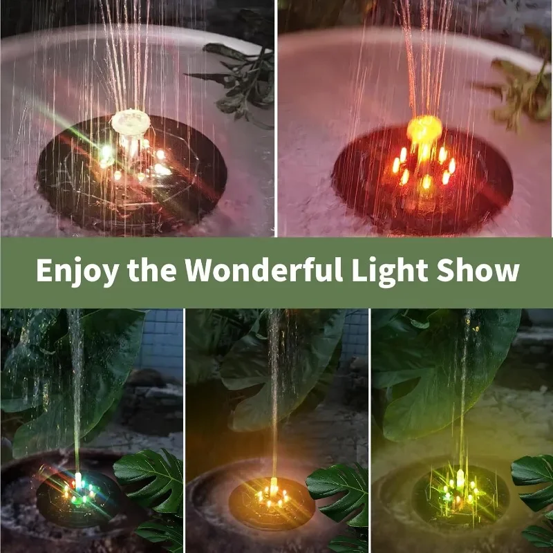 Fountain Light 7 Colors LED Li - đánh giá và giá Smart Garden Spotlights