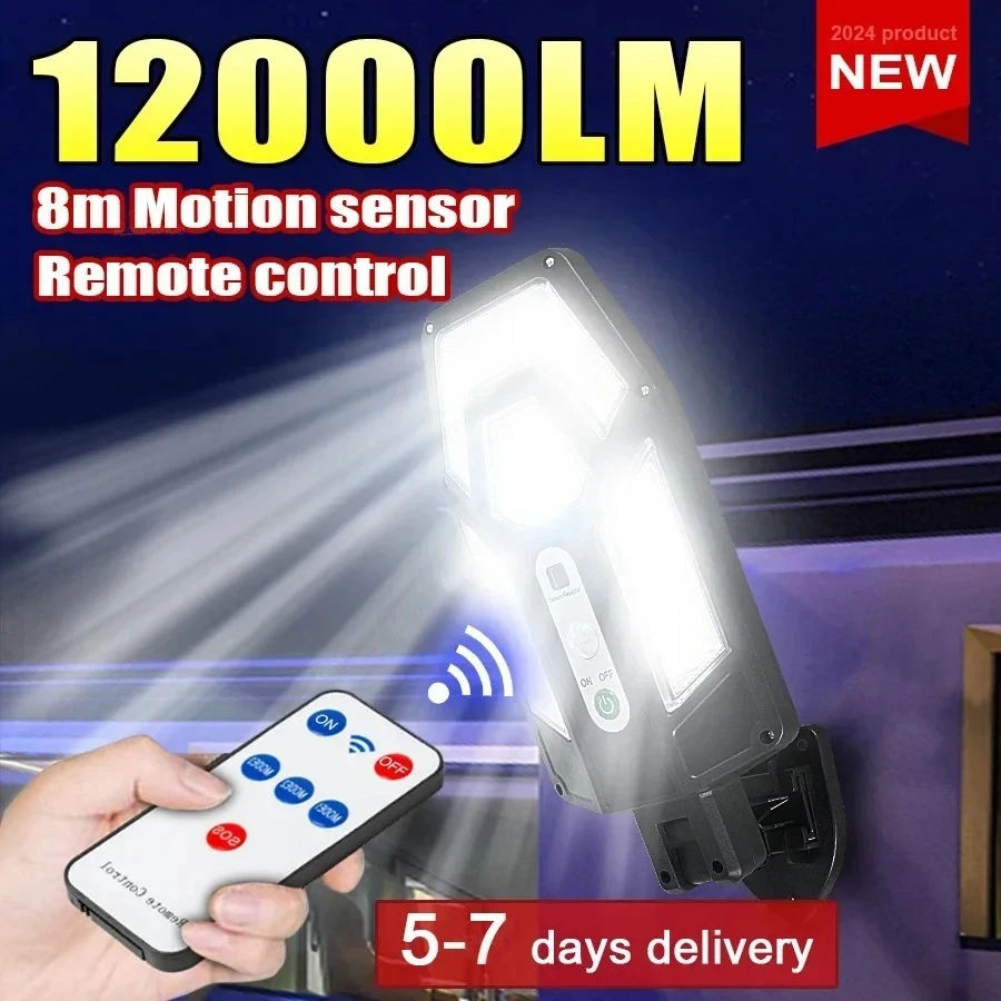 12000LM Powerful Solar Wall La - đánh giá và giá Smart Garden Spotlights