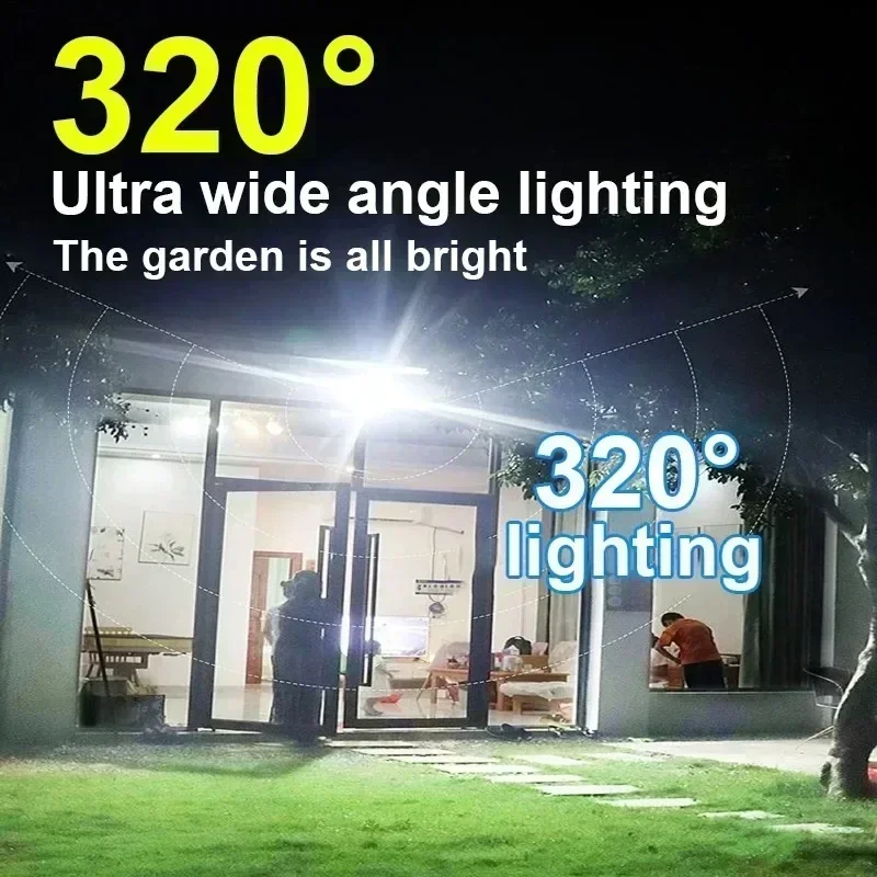 12000LM Powerful Solar Wall La - đánh giá và giá Smart Garden Spotlights