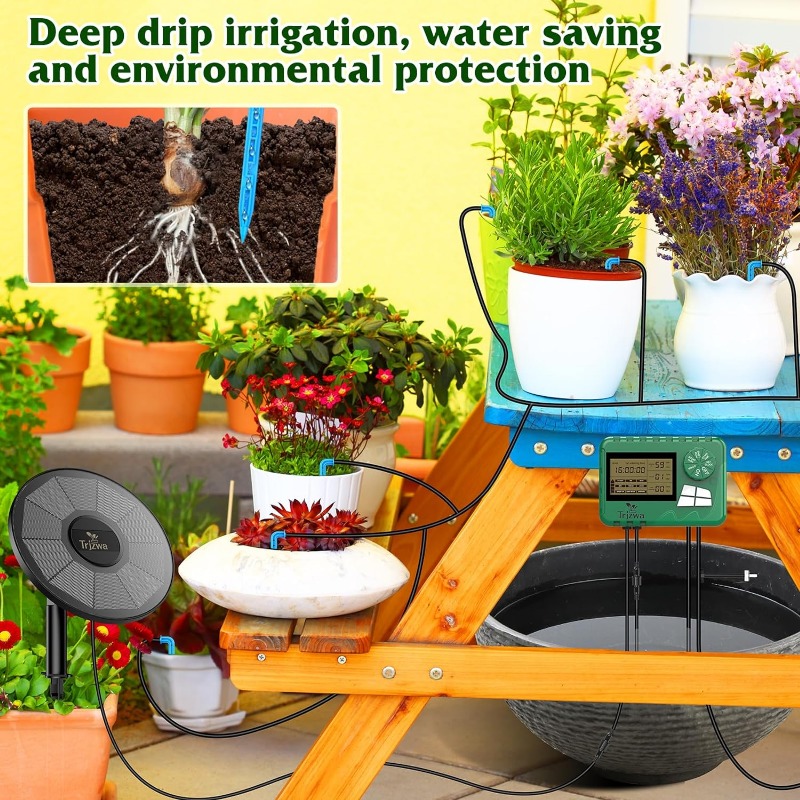 Solar Irrigation Equipment Gre - đánh giá và giá Smart Urban Garden