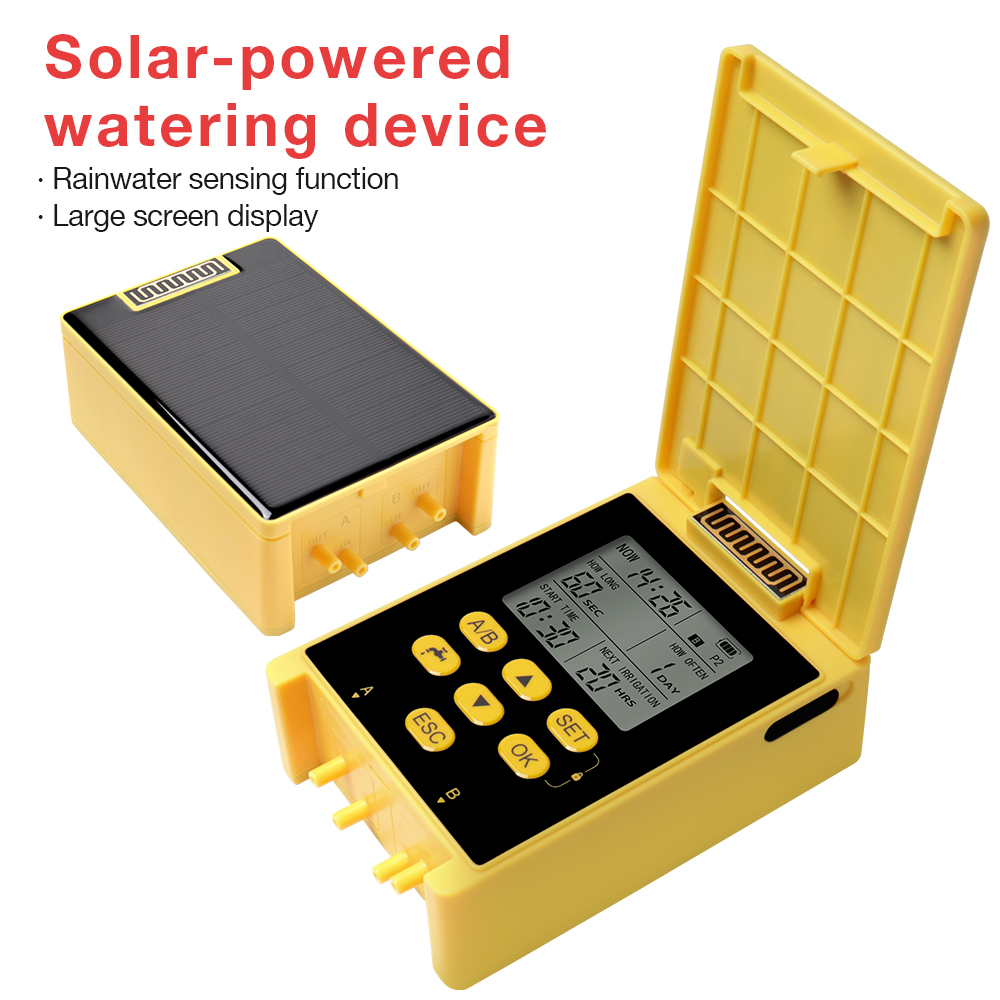 Solar Power Double Pump Wateri - đánh giá và giá Smart Garden Auk