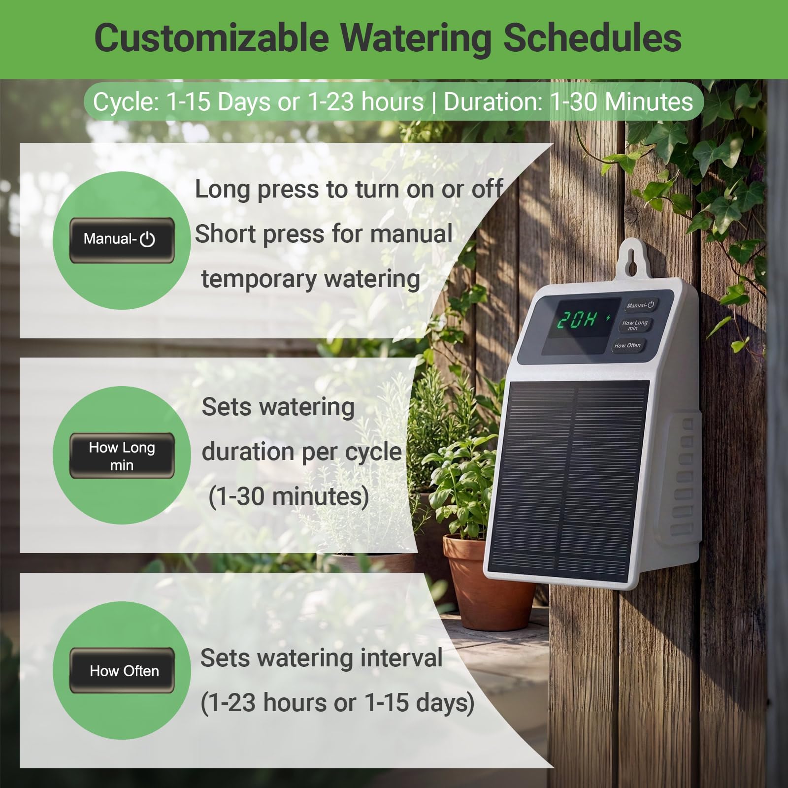Upgraded Solar Drip Irrigation - đánh giá và giá Smart Garden Auk