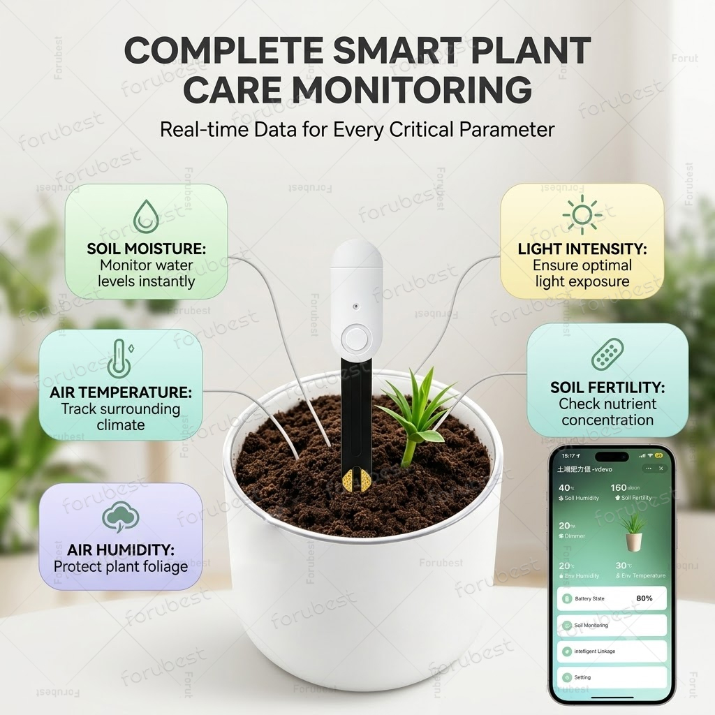 Smart ZigBee Soil Moisture Sen - đánh giá và giá Smart Urban Garden