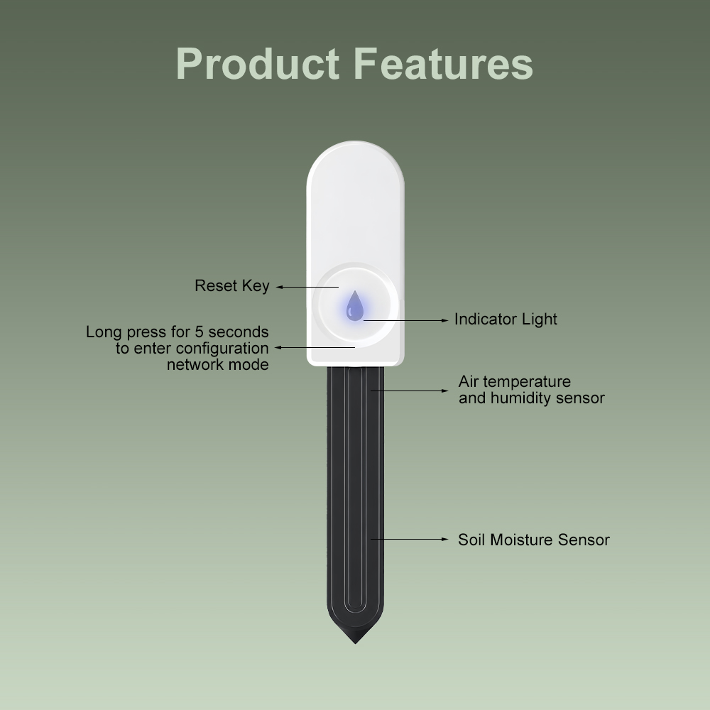 ZigBee Soil Moisture Tester Hu - đánh giá và giá Smart Soil Sensor