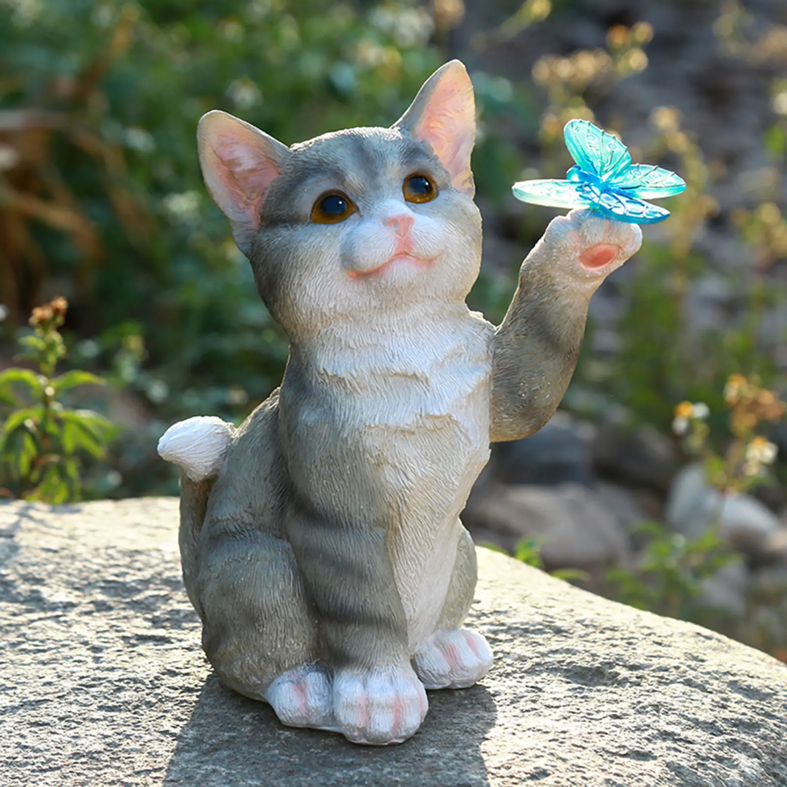 Outdoor Cat Sculpture Figurine - đánh giá và giá Smart Garden Spotlights
