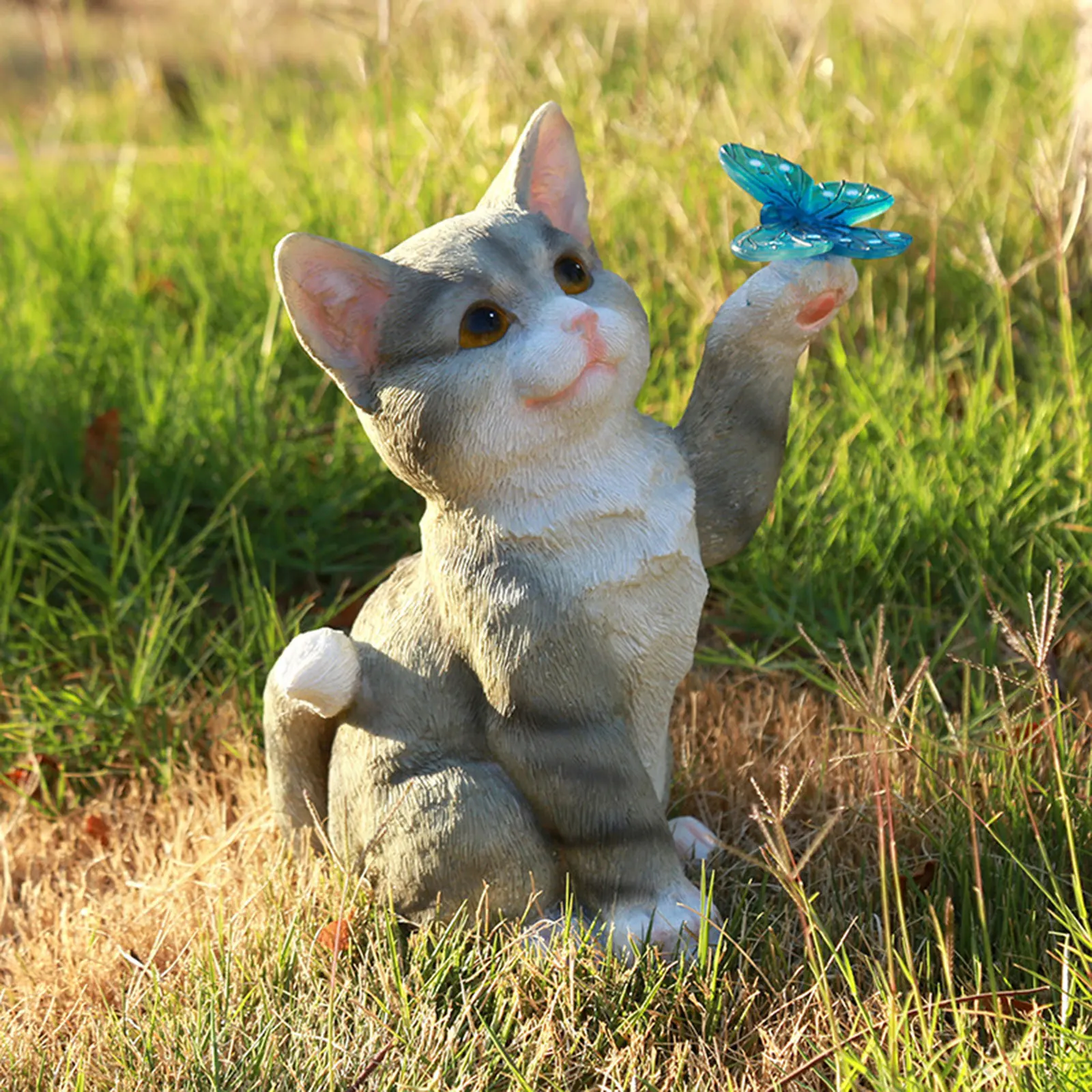 Outdoor Cat Sculpture Figurine - đánh giá và giá Smart Garden Spotlights