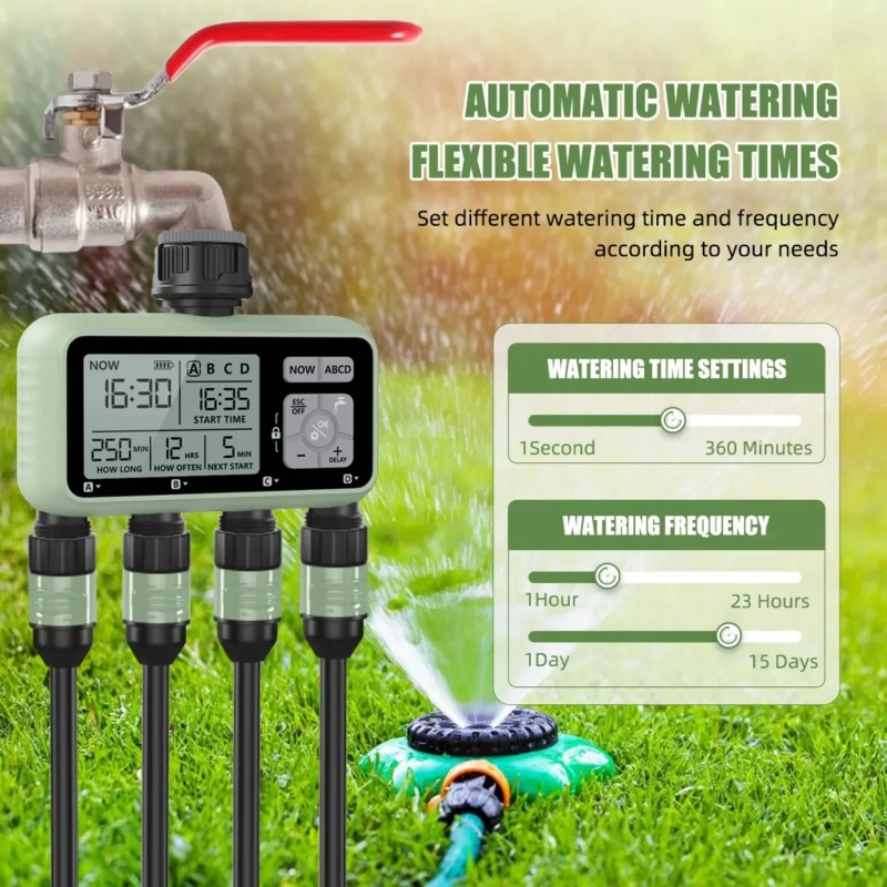 Digital Garden Watering Timer  - đánh giá và giá Smart Garden Auk