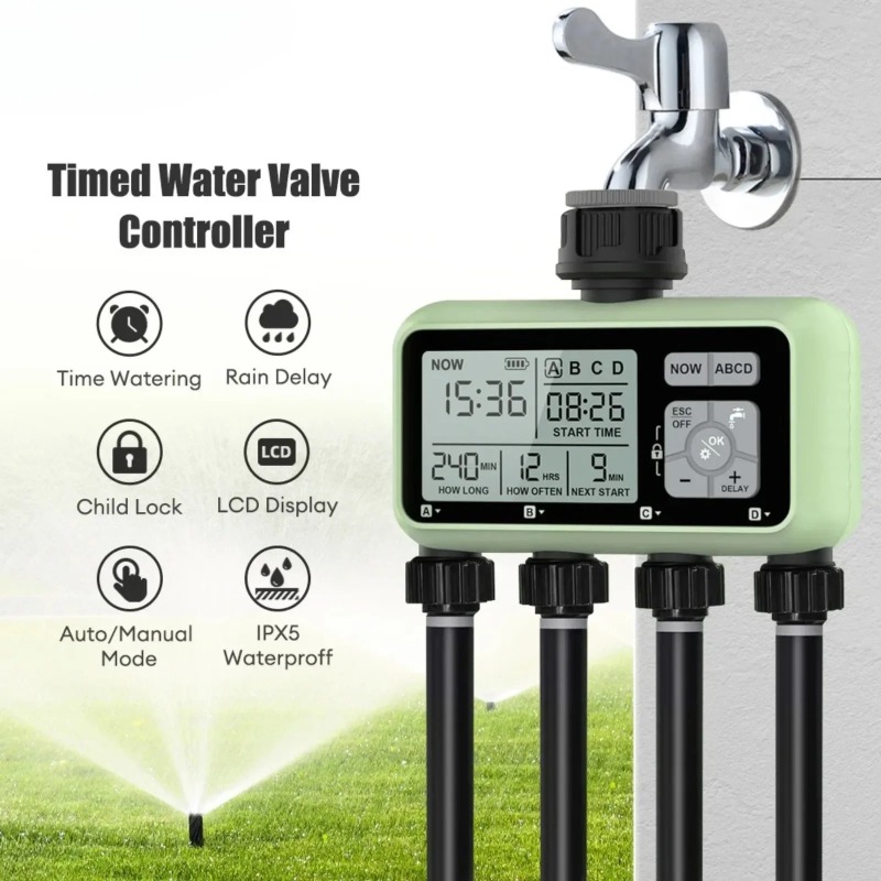 Digital Garden Watering Timer  - đánh giá và giá Smart Garden Auk