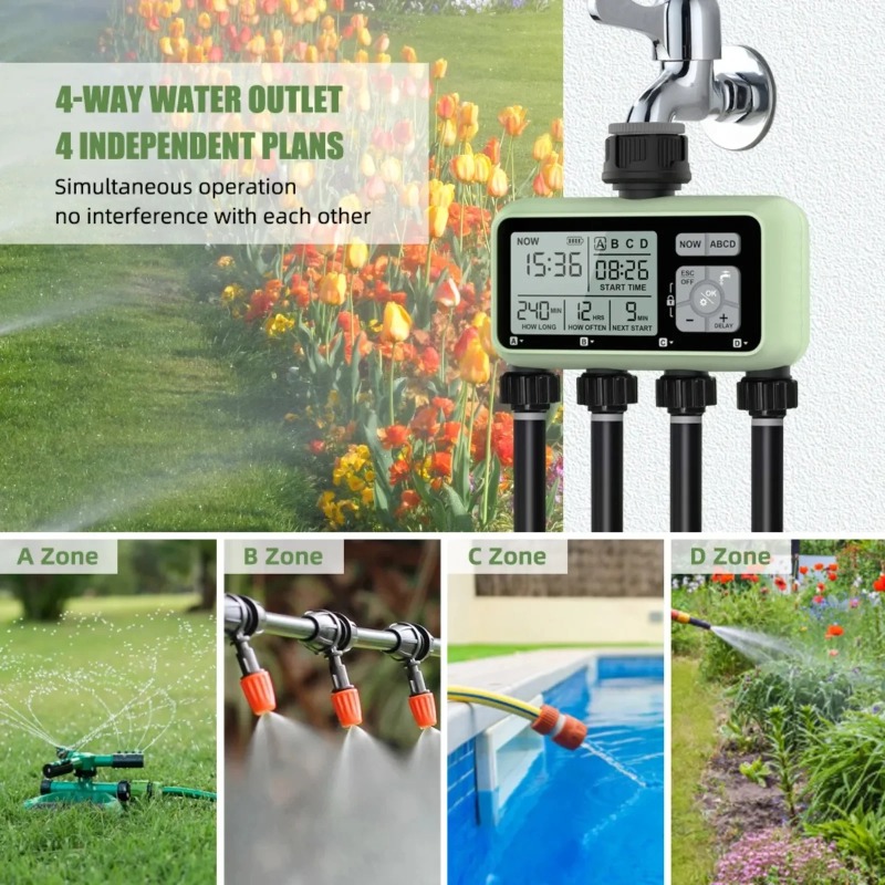 Digital Garden Watering Timer  - đánh giá và giá Smart Garden Auk