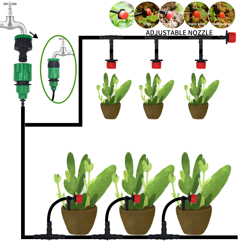 Micro Drip Irrigation System P - đánh giá và giá Smart Garden Auk